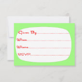 Uitnodiging voor afroep (Achterkant)