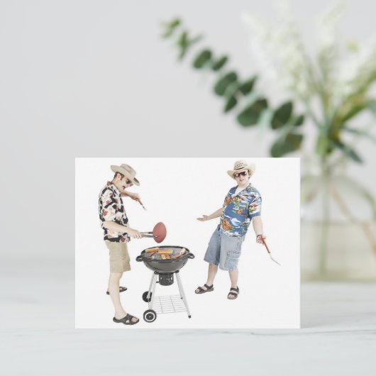 Uitnodiging voor afsluitende partij (Staand voorkant)