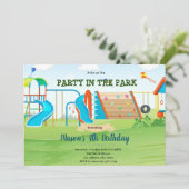 Uitnodiging voor afspeelgelegenheid (Staand voorkant)