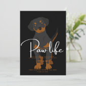 Uitnodiging voor afspraakje (Staand voorkant)