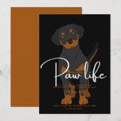 Uitnodiging voor afspraakje (Voorkant / Achterkant)