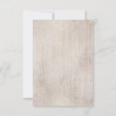 Uitnodiging voor afstudeer BBQ, afstudeerfeest uit (Achterkant)