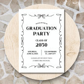 Uitnodiging voor afstudeerfeest, Modern Afstuderen