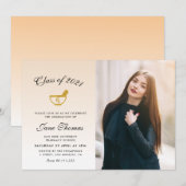 Uitnodiging voor afstudeerfeest moderne apotheek (Voorkant / Achterkant)