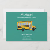 Uitnodiging voor afstudeerfeest voor kinderen - be (Voorkant)