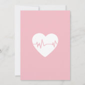 Uitnodiging voor afstudeerfeest voor medische verp (Achterkant)