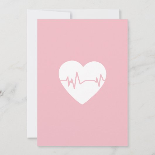 Uitnodiging voor afstudeerfeest voor medische verp (Achterkant)