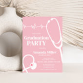 Uitnodiging voor afstudeerfeest voor medische verp