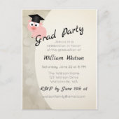 Uitnodiging voor afstudeerfeest voor varkens (Voorkant)