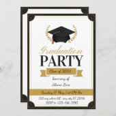 uitnodiging voor  Afstuderen (Voorkant / Achterkant)