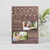  uitnodiging voor afstuderen (Staand voorkant)