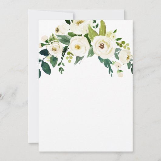 Uitnodiging voor afstuderen aan de universiteit (Achterkant)