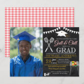 Uitnodiging voor Afstuderen BBQ (Voorkant / Achterkant)