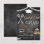 Uitnodiging voor Afstuderen BBQ (Voorkant / Achterkant)