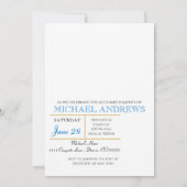 Uitnodiging voor Afstuderen BBQ (Achterkant)