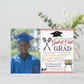 Uitnodiging voor Afstuderen BBQ (Staand voorkant)