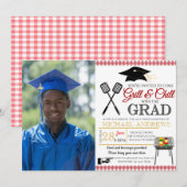 Uitnodiging voor Afstuderen BBQ (Voorkant / Achterkant)