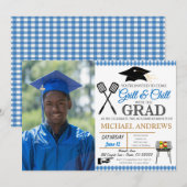 Uitnodiging voor Afstuderen BBQ (Voorkant / Achterkant)