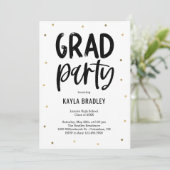 Uitnodiging voor Afstuderen bewerken in kleur voor (Staand voorkant)