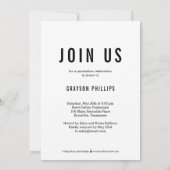 Uitnodiging voor Afstuderen bewerken van bewerkbaa (Achterkant)