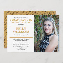 Uitnodiging voor afstuderen fotofeest