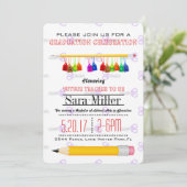 Uitnodiging voor Afstuderen met leerkrachten (Staand voorkant)