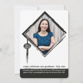 Uitnodiging voor Afstuderen op tassle (Voorkant)