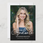 Uitnodiging voor Afstuderen van afstuderen foto's (Voorkant)