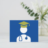 Uitnodiging voor afstuderen van medische scholen (Staand voorkant)