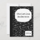 Uitnodiging voor Afstuderen voor samenstellingnote (Voorkant)