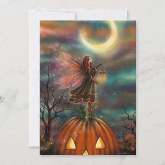 Uitnodiging voor All Hallows Eve Flat (Voorkant)