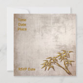 Uitnodiging voor alle gelegenheden - Aziatisch oud (Achterkant)