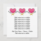 Uitnodiging voor alle gelegenheden - zie terug (Achterkant)