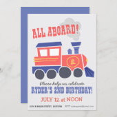 Uitnodiging voor alle partijen aan boord (Voorkant / Achterkant)