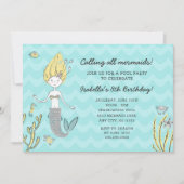 Uitnodiging voor alle verjaardagsfeestdagen met me (Voorkant)