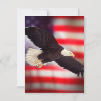 Uitnodiging voor American Flag & Eagle