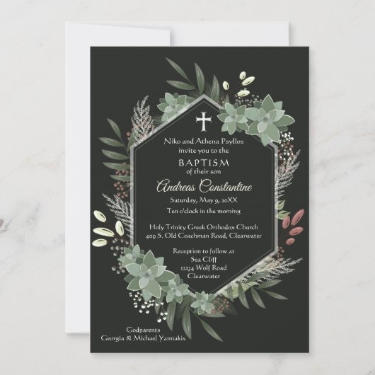 Uitnodiging voor Andreas Eén (Voorkant)