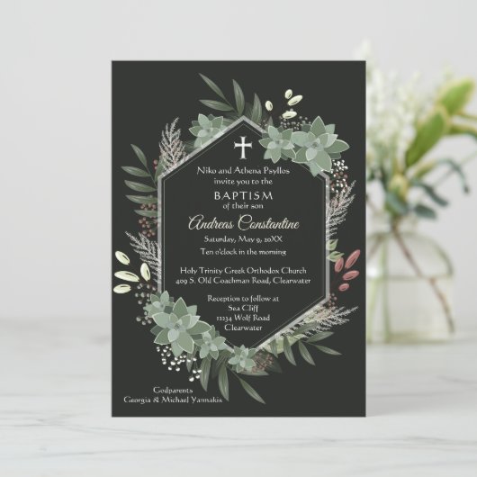 Uitnodiging voor Andreas Eén (Staand voorkant)