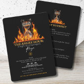 Uitnodiging voor Angry Hour Rage Party