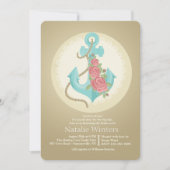 Uitnodiging voor anker en Rozen (Voorkant)