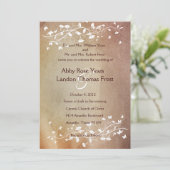 Uitnodiging voor Antiek bruiloft (Staand voorkant)