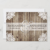 Uitnodiging voor Antiek houtwacht in Rustisch land (Voorkant)