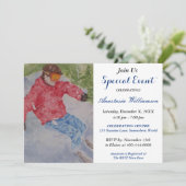 UITNODIGING VOOR APRES SKI FEEST EVENEMENT (Staand voorkant)