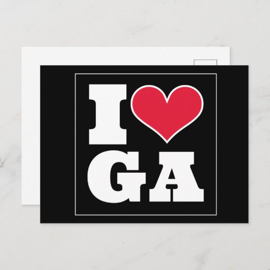 Uitnodiging voor Athene (GA) achterklep (Voorkant / Achterkant)