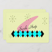 Uitnodiging voor atoomtijdperk (Voorkant / Achterkant)