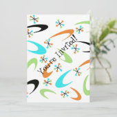 Uitnodiging voor atoomwapens uit de middeleeuwen (Staand voorkant)