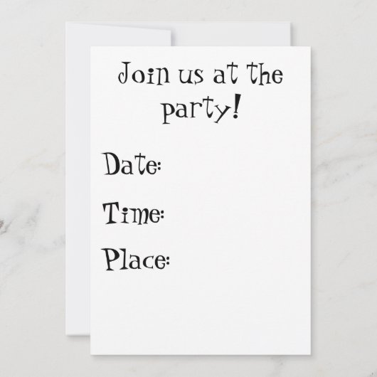 Uitnodiging voor atoomwapens uit de middeleeuwen (Achterkant)