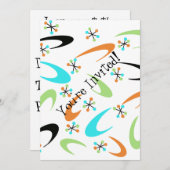 Uitnodiging voor atoomwapens uit de middeleeuwen (Voorkant / Achterkant)