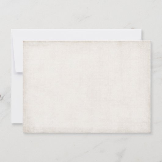 Uitnodiging voor auto-ontvangst na bruiloftsbrunch (Achterkant)