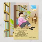 Uitnodiging voor Avid Reader Book Club (Voorkant / Achterkant)